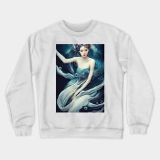 Water Goddess Crewneck Sweatshirt